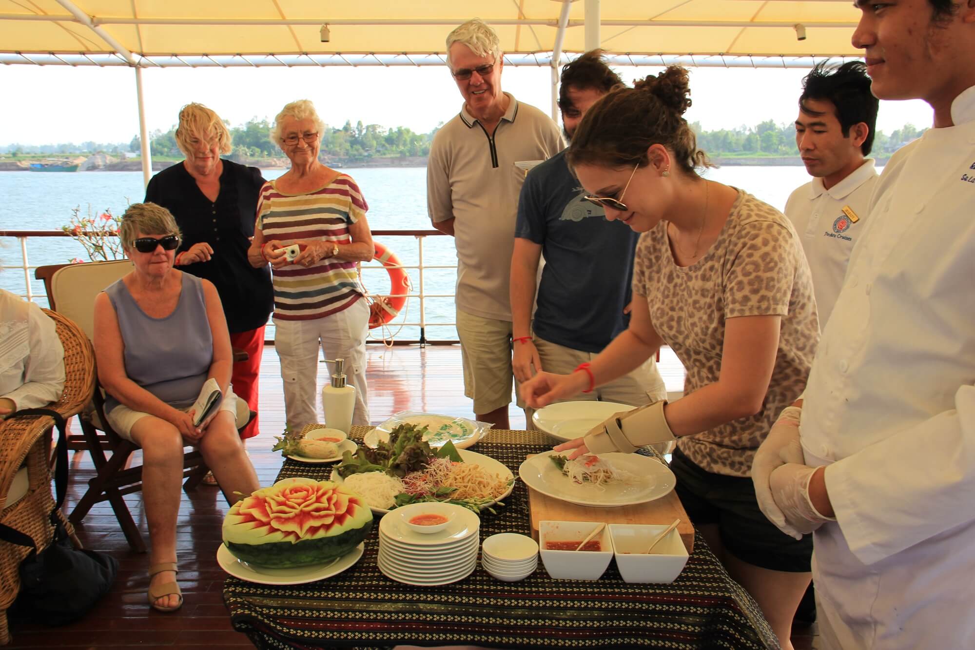Seize the culinary essence of Mekong cruises